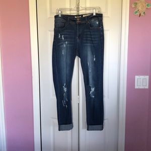 Denim Ankle Skinny Jeans
